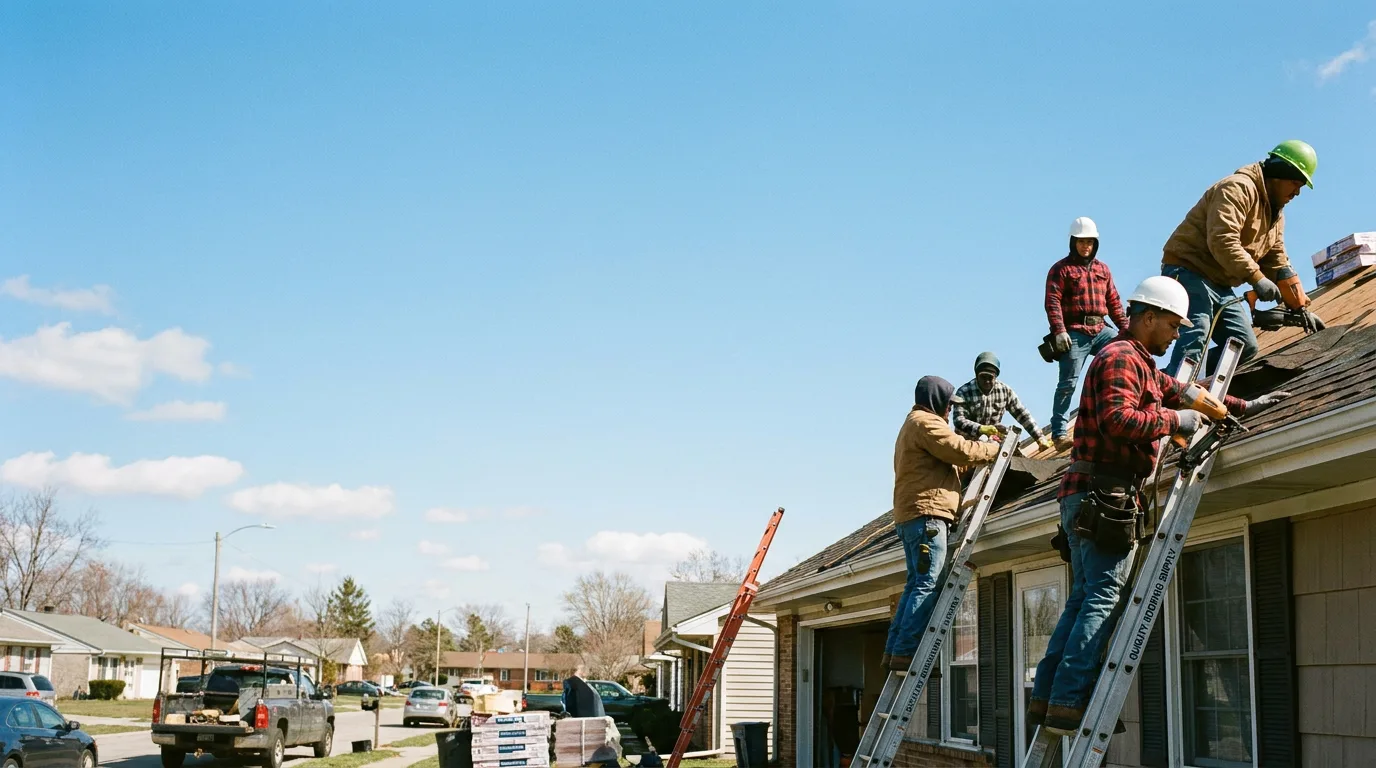Roofing in Saybrook, IL near me